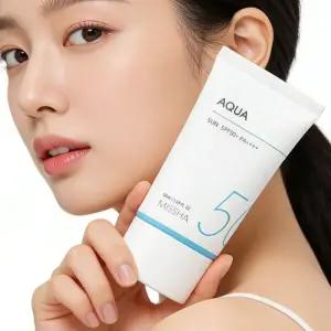 올 어라운드 세이프 블록 아쿠아 선크림 50ml 2개