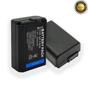 소니 ZV-E10 A7 a6300 RX10 시리즈용 2200mAh NP-FW50 리튬 이온 배터리