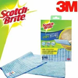 3M NRQ826E7 막대걸레 교체 리필용 극세사 청소패드 대형 37x21cm 마대