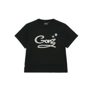 마크곤잘레스 우먼즈 GONZ 아플리케 크롭 티셔츠 - BLACK Z262WST760099 964274