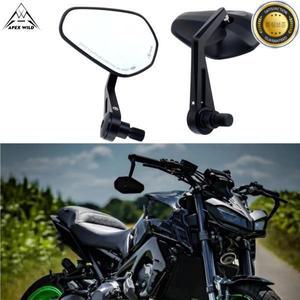 오토바이 핸들 미러 바 엔드 야마하 MT-07 MT10 FZ1 XJ6 TMAX530
