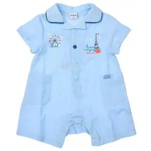 (압소바) 26SS한스 워크맨 우주복(라이트블루 노랑)색상택1 2A1322102