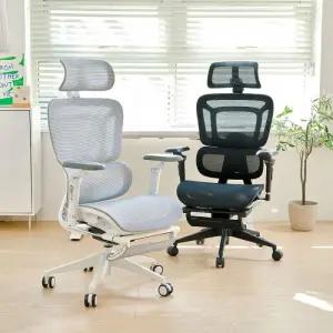 에이픽스 게이밍 의자 메쉬 발받침 사무용 컴퓨터 체어 MC001