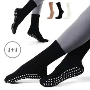 [콩심팥심]2개 안티슬립 양말 실리콘바닥 논슬립 미끄럼방지 발목양말 골프