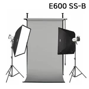 [골드스마일]포멕스 사진조명 스튜디오 촬영 세트 (E600 SS-B) 고정형 배경시스템