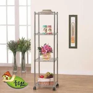 베란다선반 국산 메탈렉 350-4단