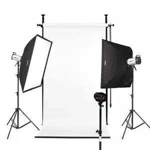 [셀러에이드]포멕스 사진조명 스튜디오 촬영 세트 (E400 STUDIO-C) 고정형