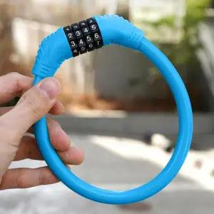 자전거 미니 번호키 자물쇠 비밀키 도난방지 와이어락