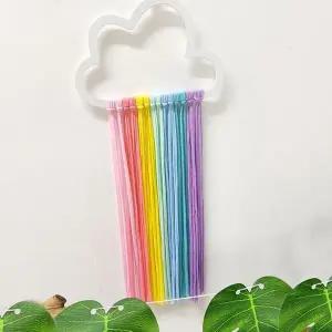 [골드스마일]머리띠보관대 아기삔 아기방 인테리어효과 벽에거는 머리핀꽂이