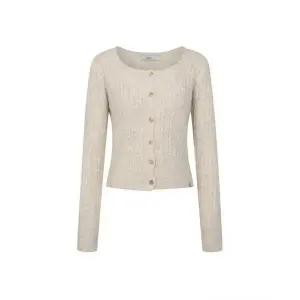 르샵 스퀘어넥 단추 가디건-L1C46KCD2701184883