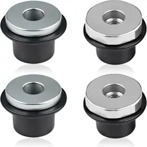 닷지 램 1500 2000-2012용 4PCS 팬헤이 스티어링 랙 및 피니언 마운트 부싱 52106728AC 52113031AD 교체용