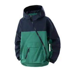 남성용 춘추 바람막이 케이스 소프트 코트 재킷 점퍼 사선 집업 야상 잠바 MF3