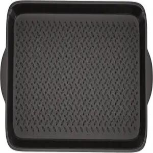 입구용 고무 소형 부츠 트레이 매트 신발 실내외용 27.95인치 x 15.74인치(1팩)