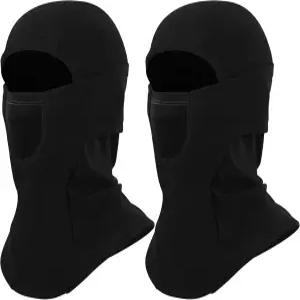 남성용 바라클라바 스키 마스크 추운 날씨용 겨울 플리스 안면 통기성 오토바이 얼굴 가리개 (달리기