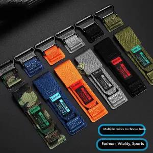 호환  카시오 클라이밍 스트랩 PRW-30 PRW-50 PRW-60 PRW-61 PRW-70YB 스포츠 방수 나일론 캔버스 시계 스