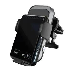 차량용스마트폰충전기 터치식 차량용 고속무선충전기 스마트폰거치대 2WAY