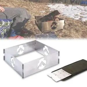 버너가림판 캠핑 숯불 화로대 바람막이 불멍 장작난로 윈드가드