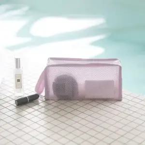 트래블러스_코팅메쉬 파우치 큐브 롱 vkT8+8QTL