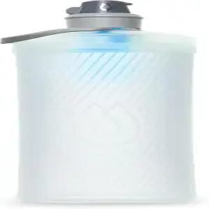 HydraPak 플럭스+ 1.5L 필터 키트 - 접이식 배낭 물병 BPA 프리 초경량 방수 트위스트 캡 투명