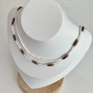 [셀러에이드]보헤미안 빈티지 코코넛나무 유니크 컬러 여름 청량한 비즈 초커