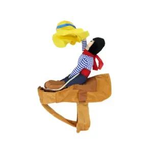 카우보이 강아지 옷 S