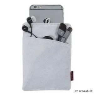 [셀러에이드]ICKIES 여행용 다용도 파우치 VELVET POUC 보조배터리 다용도 외장하드