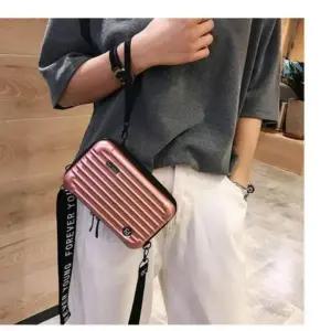 [셀러에이드]사이즈 미니 캐리어백 여행가방 파우치 수납크로스백 크로스백