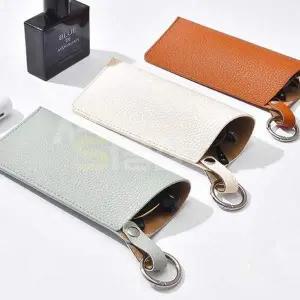 [셀러에이드]선글라스 파우치 가죽 여행용 케이스 휴대용 홀더 OP 걸이 선글라스