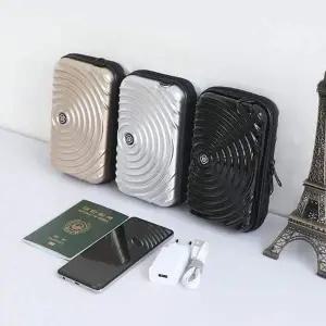 공항 여권 핸드폰 화장품 여행 캐리어 하드 파우치백 캐리어파우치