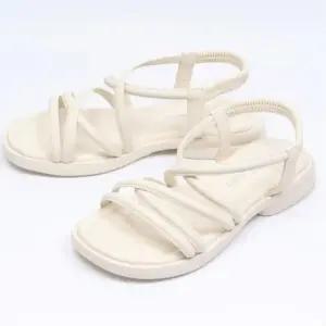 [신상오픈런]여성 여름 무지 스트랩 글래디에이터 캐주얼 샌들 (39183265)