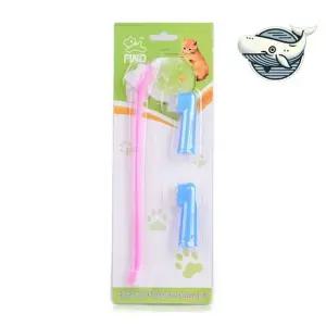 강아지 양치 도구 소형 칫솔과 스케일링 치석 반려견용품