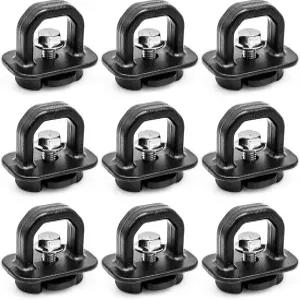 X4XZ DZ97903 트럭 침대 측벽 타이 다운 앵커 2007-2024 쉐보레 실버라도 1500 2500 3500 콜로라도 IGMC