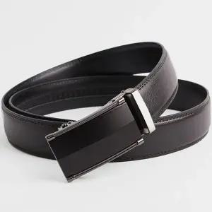 남성캐주얼벨트 남성 밸트 선물 혁띠 가죽 맨클로 벨트 자동버클