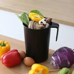 [하프클럽/셀러허브]밀폐형 쓰레기통 싱글 위생적인 신혼라이프 음식물 2L