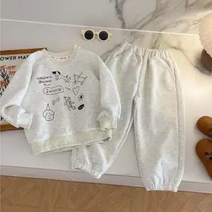 페이보릿 오트밀 아동 상하복세트 205552