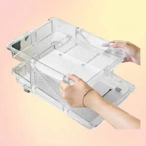 [하프클럽/셀러허브]맥주보관 캔수납 정리홀더 트레이 냉장고 수납정리