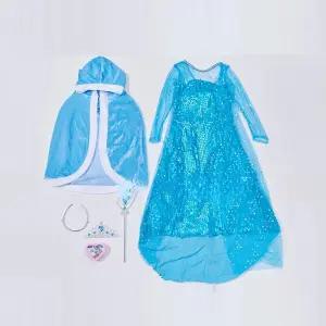 교복몰 교복몰왕국 아동용 블루 크라운 SET 코스프레.