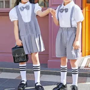 라이트그레이 영국식 교복세트 유치원 어린이 합창단.