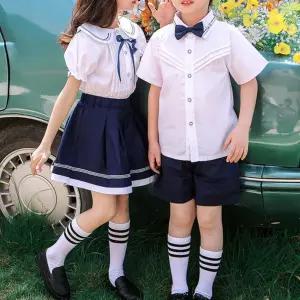 카라자수 하복 교복세트 유치원 어린이집 합창단.