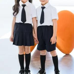 클래식 베스트 반팔 하복세트 교복 유치원 합창단.