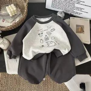 스케치댕댕 아동 맨투맨 조거팬츠 상하복세트 205563