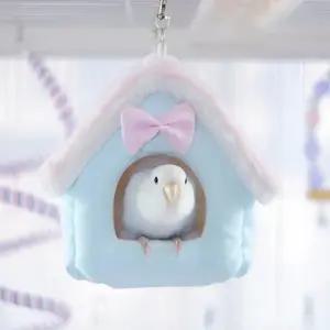 앵무새포치 대형 새침대 해먹 숨숨집 은신처 둥지 보온 하우스