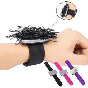 [콩심팥심]휴대용 자석 손목 밴드 마그네틱 공구 작업 자력 팔목 볼트 팔찌