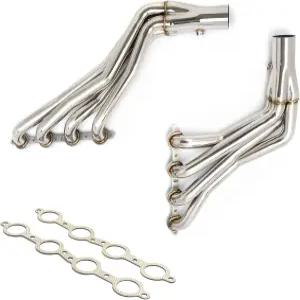 LS 롱 튜브 헤더 C10을 60-98 쉐보레 GMC 실버라도 시에라 C10 C1500 LS1 LS2 LS3 LS6 LS7로 교체