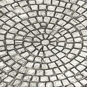 팀 홀츠의 시직스 3D 텍스처 페이딩 엠보싱 폴더 - 모자이크