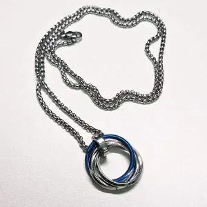 써지컬 스테인레스 롱 목걸이 헬창 레이어드 체인 목걸이