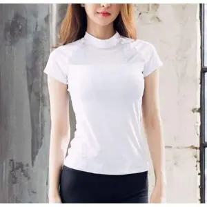 여자 반팔티 래쉬가드 요가복 헬스 필라테스 운동복 요가반팔티