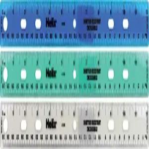 헬릭스 표준 자 12인치/30cm 다양한 색상 (13105)