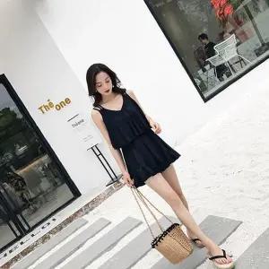 128000088다크니스 플래어 원피스 수영복 모노키노 원피스 롱원피스