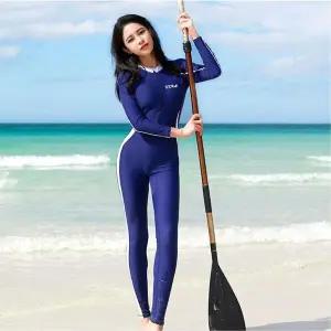 128000275 여성 전신수영복 일체형슈트 상의 비치 반바지 여성 타입b